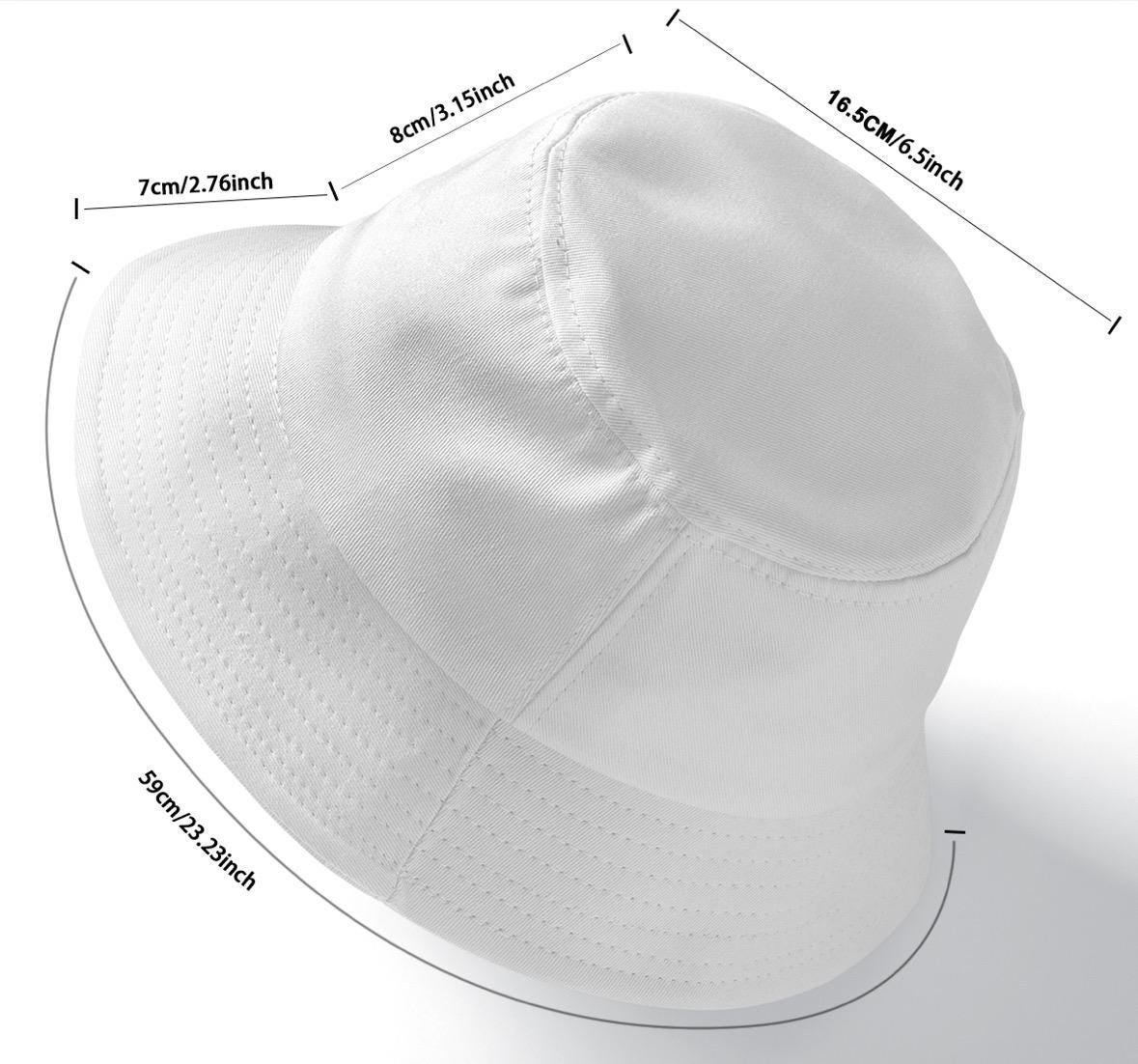 Reversible Wavy Rainbow Bucket Hat: 90s Style Unisex Hat