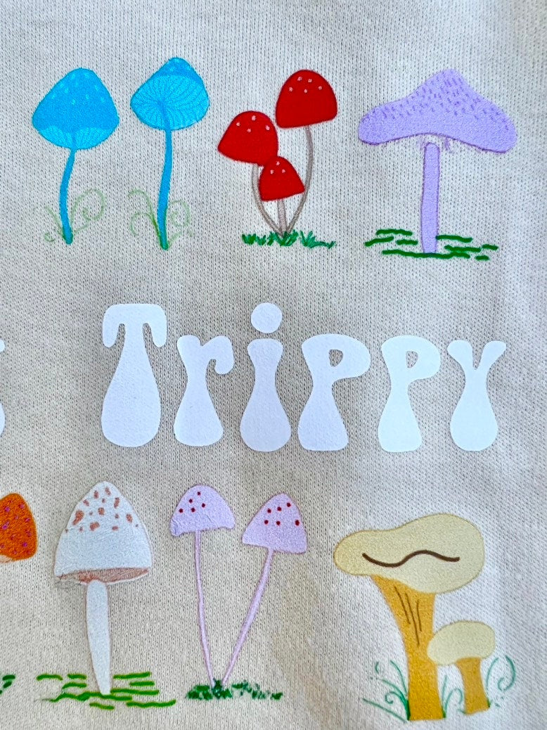 Mushroom Baby Onesie: Keep it Trippy, Unisex Outfit