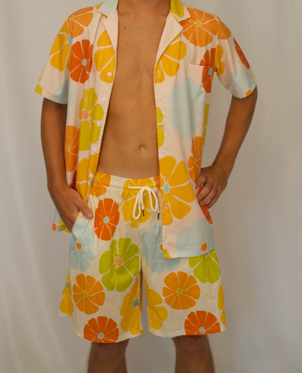 sunrise cotton lounge shorts