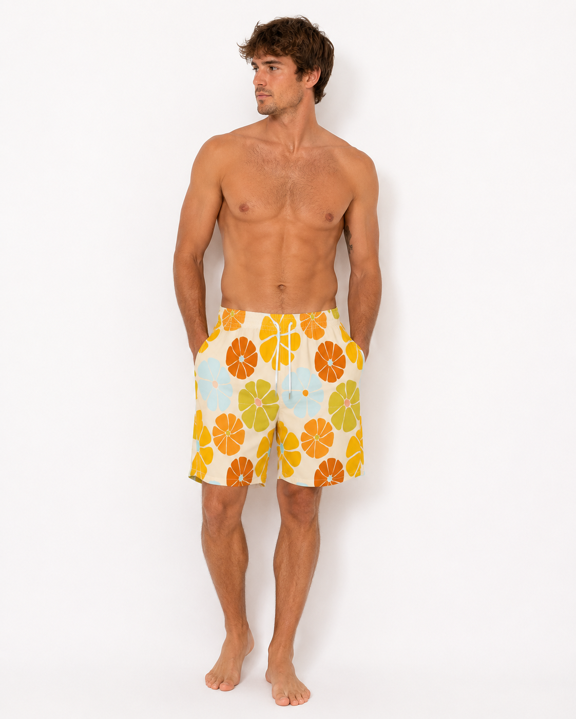 sunrise cotton lounge shorts