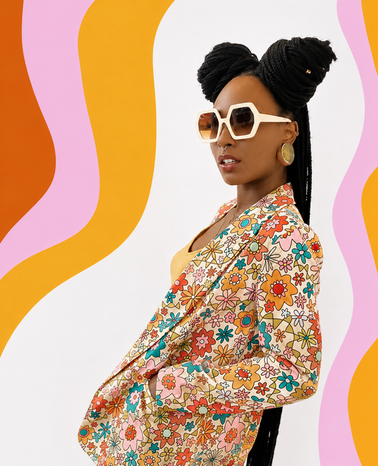 flower power blazer