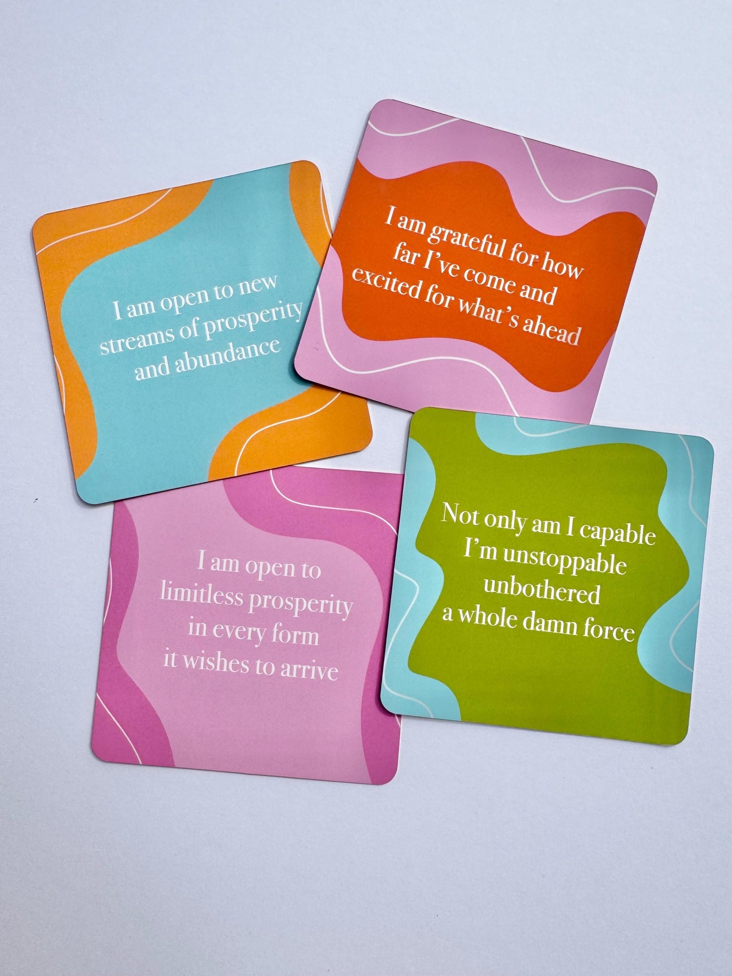 Magic Within Affirmation Cards, Gold Foil Self Love Deck, Empowering Mindset (44 Cards)