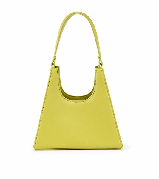 Yellow Top Handle Bag: Removable Crossbody Strap | 90s Bag